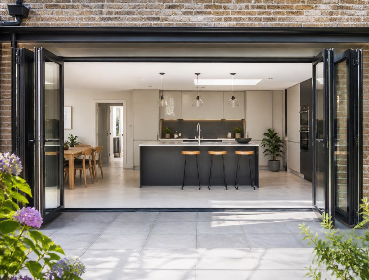 Supply only windows and doors — Cortizo Aluminium Bi-Folding Doors