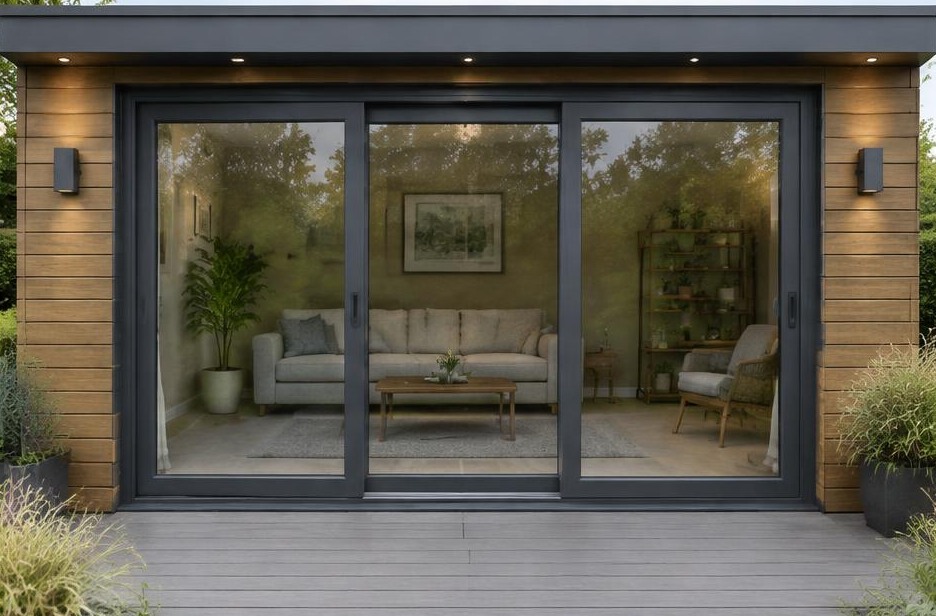 sliding patio doors online — anthracite garden-room sliding doors