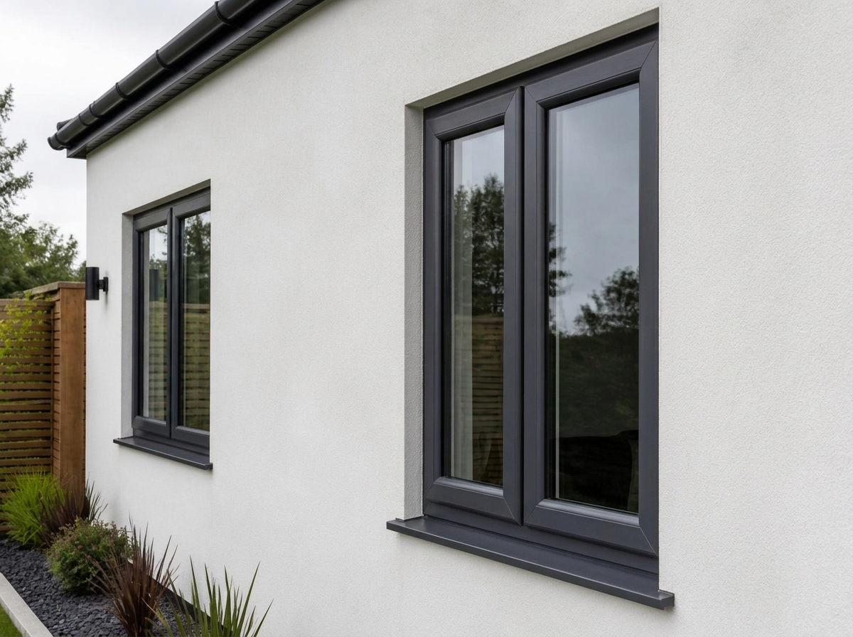 uPVC windows online — finish and colour detail